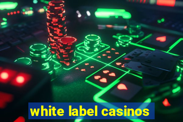 white label casinos